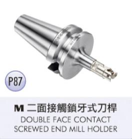 M 二面接觸鎖牙式刀桿